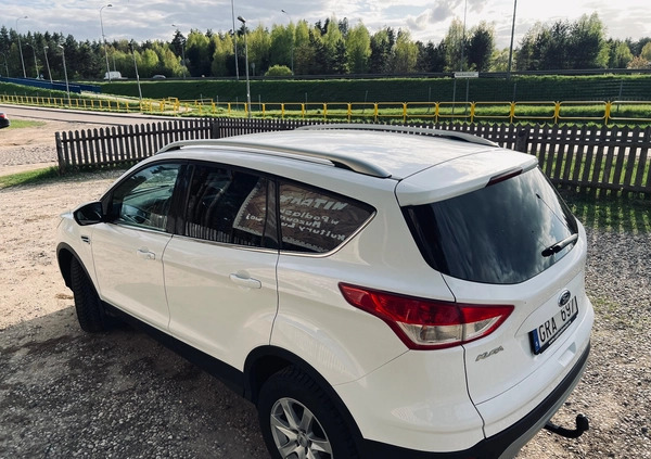 Ford Kuga cena 44900 przebieg: 150890, rok produkcji 2013 z Białystok małe 667